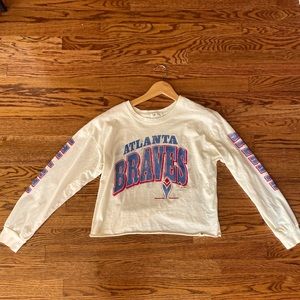 Vintage Atlanta Braves crop top